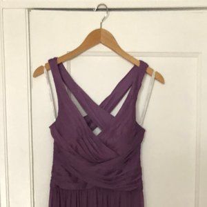 David's Bridal Wisteria W10974 Mesh Size 6 Dress